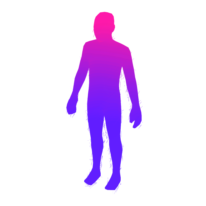 Purple Gradient Outline Aura