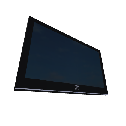 Realistic Interactive Samsung TV