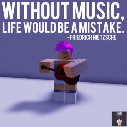 SSPA Music Poster Roblox decal
