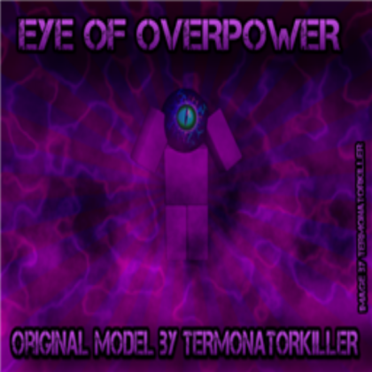 Eye of Overpower Original/Official Art Roblox decal