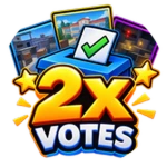 2X Votes Roblox game pass icon