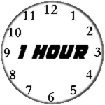 You stayed for an hour!