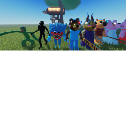 Survival the seek huggy rainbow friends  killer.