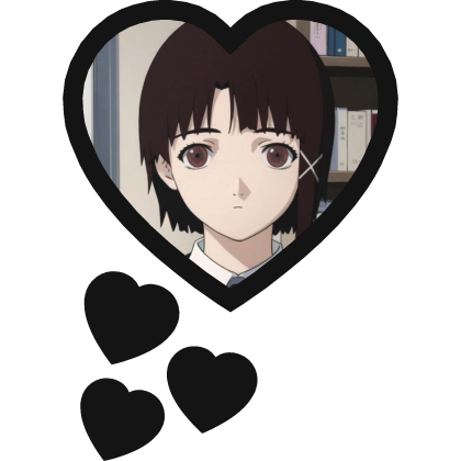 Lain Iwakura Thinking Hearts Serial Experiments