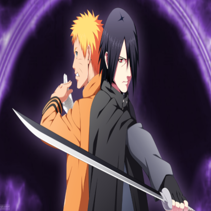 Naruto and Sasuke Roblox decal