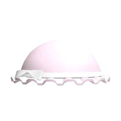 ୭┇Cute Ruffled Hat In Pink
