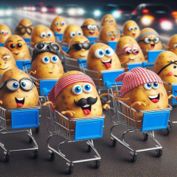 Potato Racing