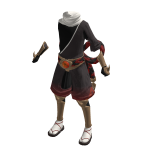 🛍️Bloodstained Shinobi's Flame Suit