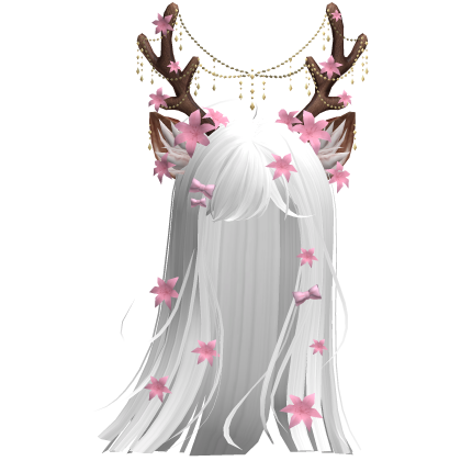 Ethereal Christmas Fairy Fawn Hair w/ Antlers