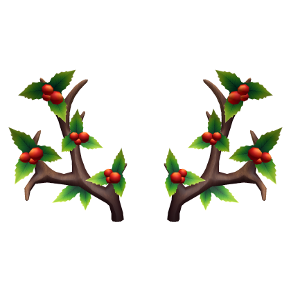 Christmas Holly Antlers