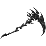 Onyx Vampire Scythe