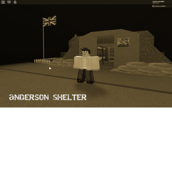WW2 Anderson Shelter
