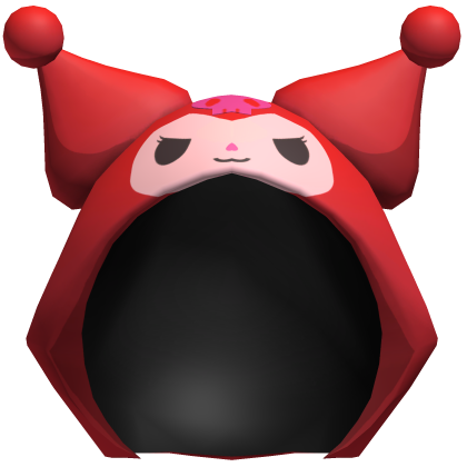 Red Kuromi Hood Roblox item