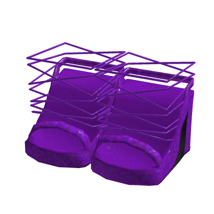 Roblox Item Grandma's 80 Year Old Purple Heels