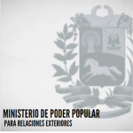 [VE] Ministerio de Relacıones Exteriores