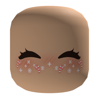 🎄 Adorable Christmas Blush Face