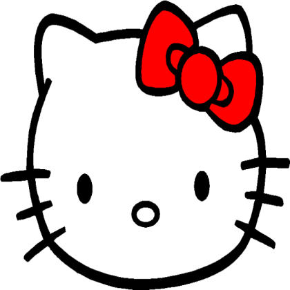 hello kitty cursor Roblox decal