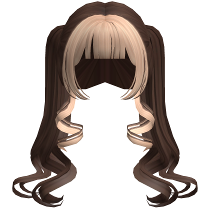 Anime School-Girl Twintails (Blonde and Brown) Roblox item