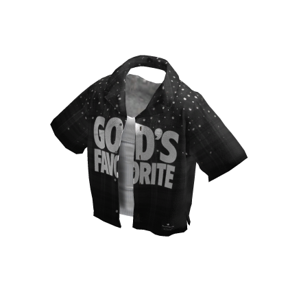 God's Favorite Black Shirt