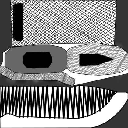 Cartoon Knife Roblox decal