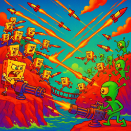Aliens and a bridge