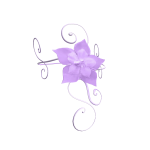 Purple Flower Arm Band 3.0