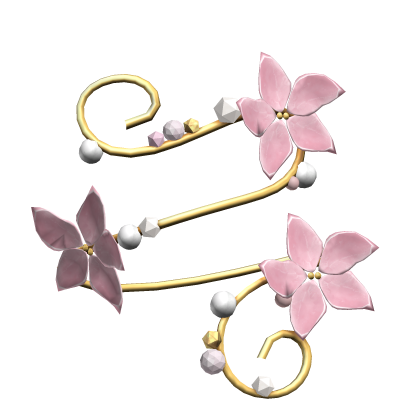 ☆ Boho Gold Flower Arm Cuff