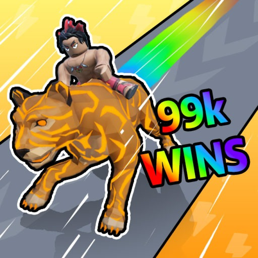 Animal  Racing! official Roblox game thumbnail