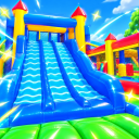 Fun Easy Bounce House Parkour Obby