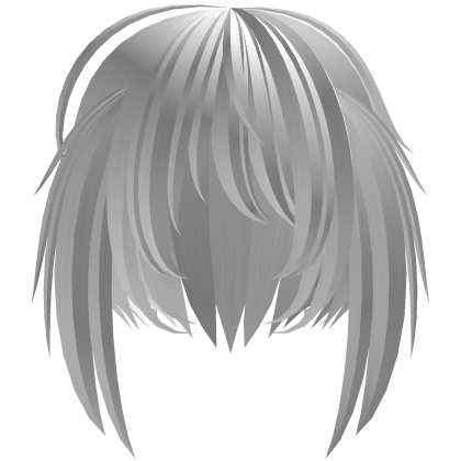 ✚ White Ghostly Vkei Yabujin Messy  Roblox item