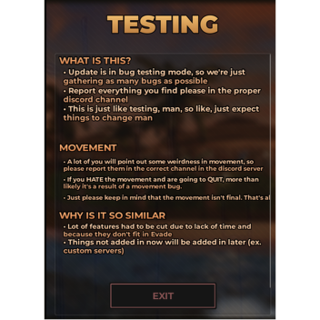 YAY Chase Testing