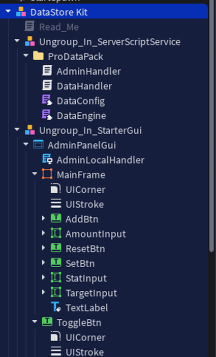 DataStore System : Secure Data & Admin Suite (v3!) preview 2