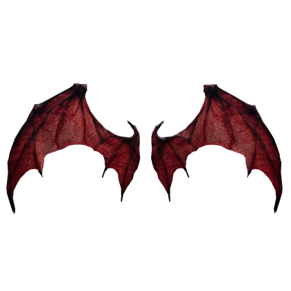 Red Demonic Crimson Wings