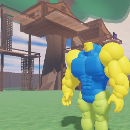 Obby then Survive Giga Buff Noob the Killer