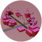 Triumph Candy Cane Lane Roblox badge thumbnail