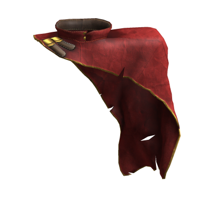 Red Gold Fantasy Travler Wizard Cape [R6] Roblox item