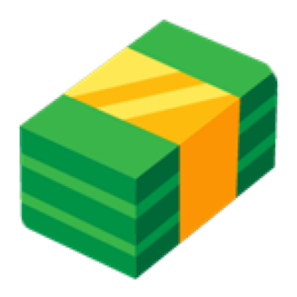 Cartoon Cash Icon Roblox decal