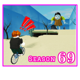 Squid game but u're on bike