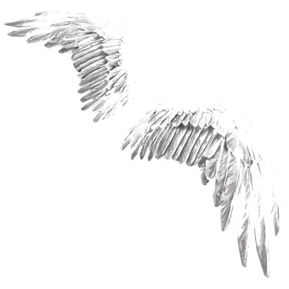 [GLOWING] White Angel Wings