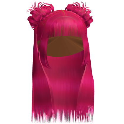 Braided Bun Bussdown Hot Pink