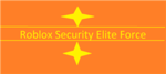 Roblox Security Elite force