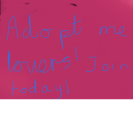 Adopt me #######
