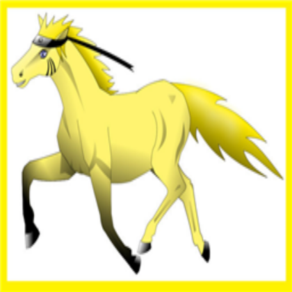 Naruto as a Horse Roblox decal