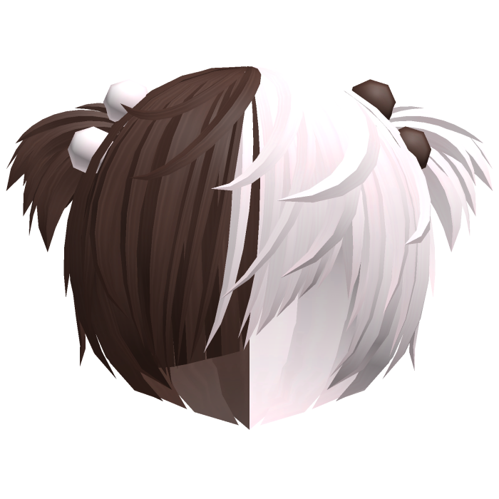 (//_^) neapolitan messy anime vkei emo hair w buns