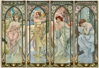 Fancy Tall Painting