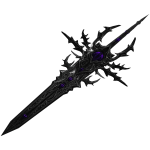 Black Gothic Vampire Sword [PBR]