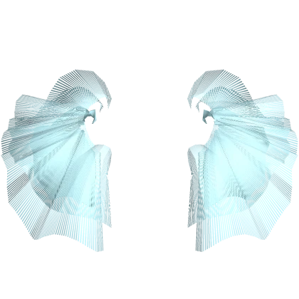 Ruffles Blue Side Hip Accents Tulle Tutu Skirt | Roblox Item