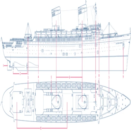 ss united states blueprints