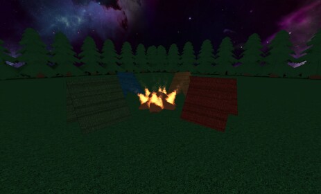 Camp in the woods