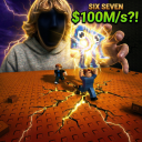 Échappe toi de Six Seven pour des Brainrots!